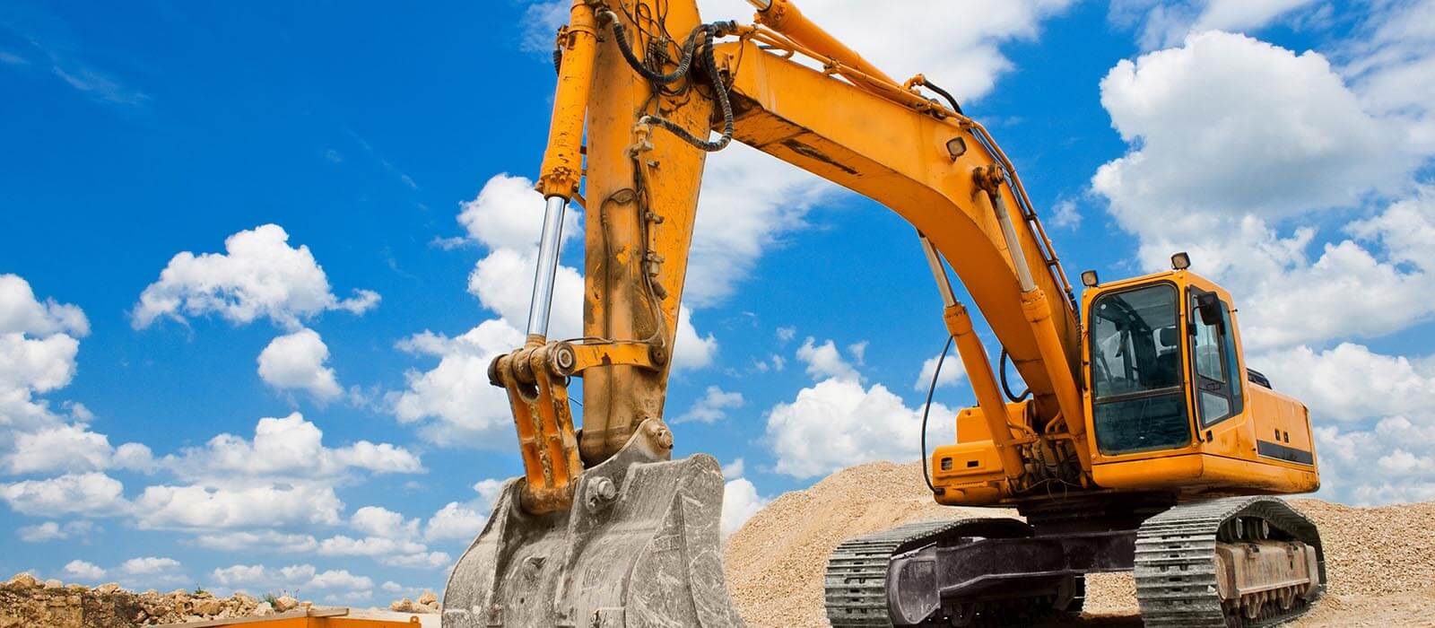 Excavator Stock Photo