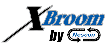 X-Broom Street Sweepers by Nescon Logo